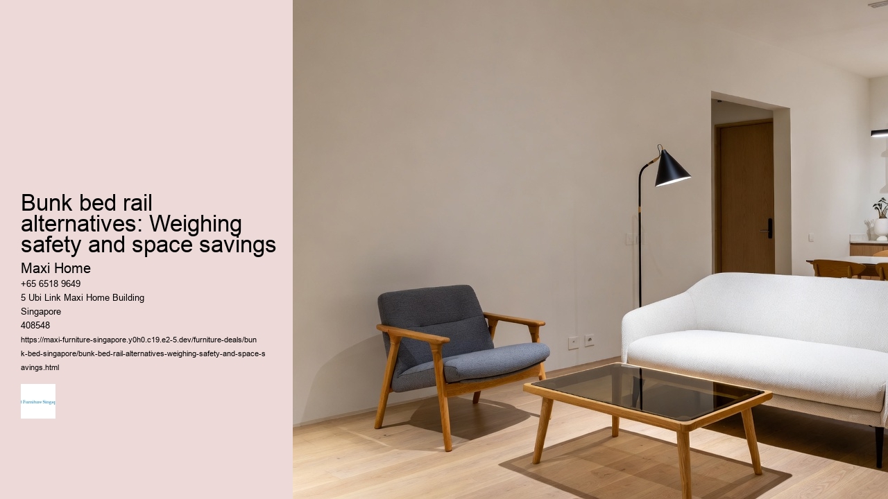 Bunk bed rail alternatives: Weighing safety and space savings