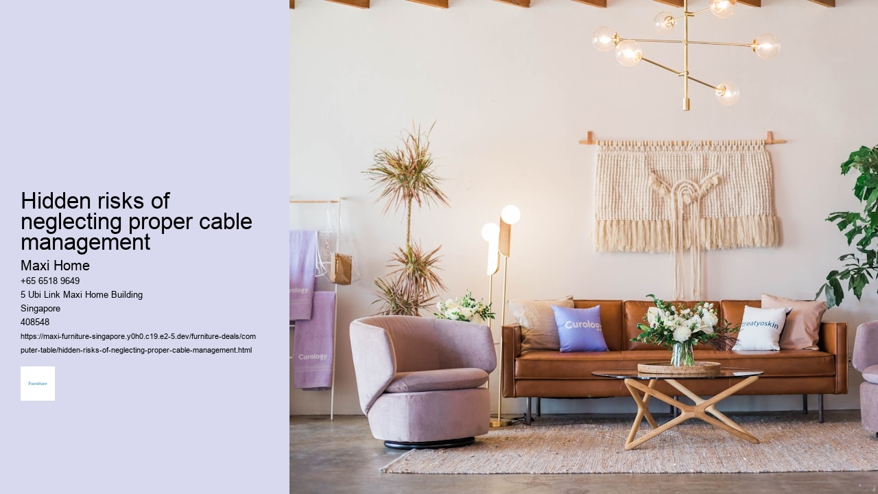 Hidden risks of neglecting proper cable management