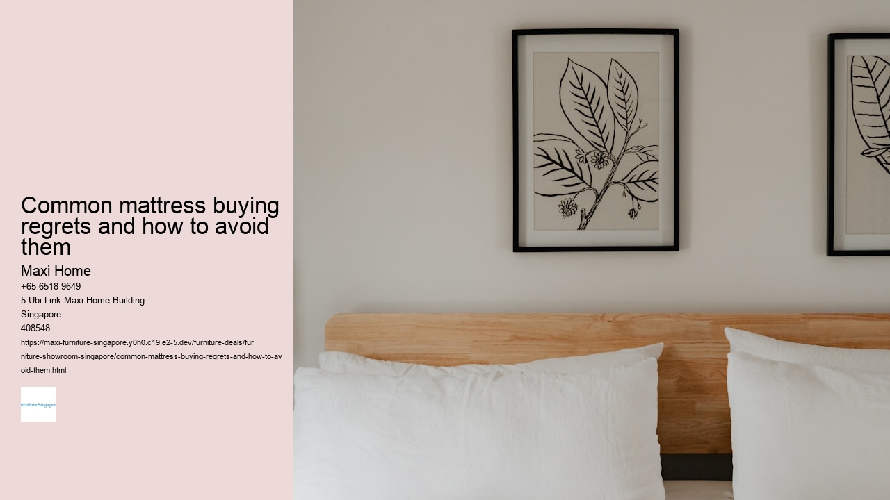 Common mattress buying regrets and how to avoid them