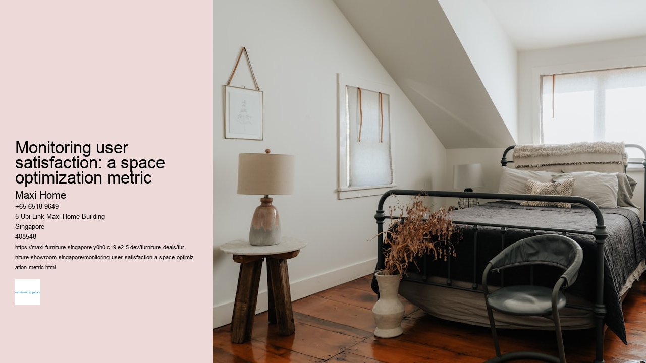 Monitoring user satisfaction: a space optimization metric