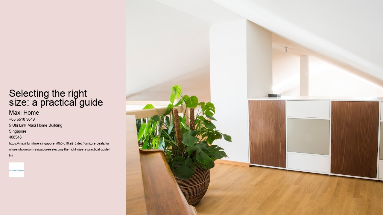 Selecting the right size: a practical guide