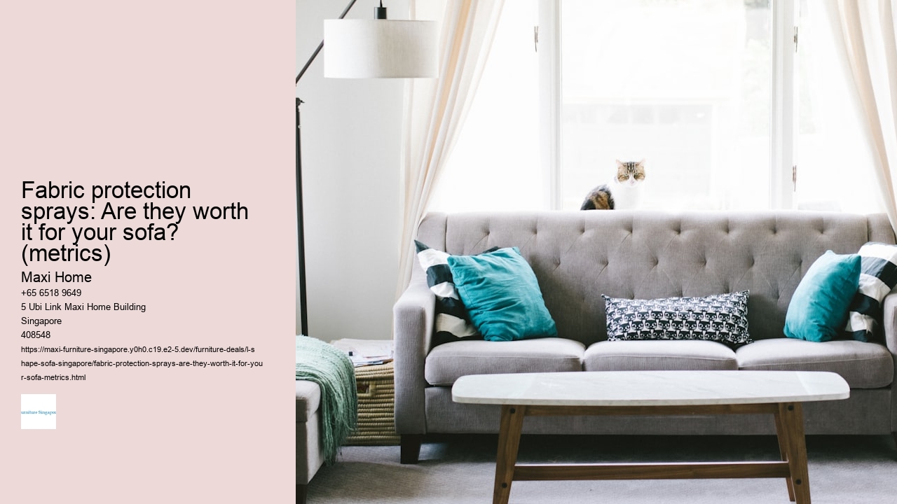 Fabric protection sprays: Are they worth it for your sofa? (metrics) Maxi Home Fabric protection sprays: Are they worth it for your sofa? (metrics)