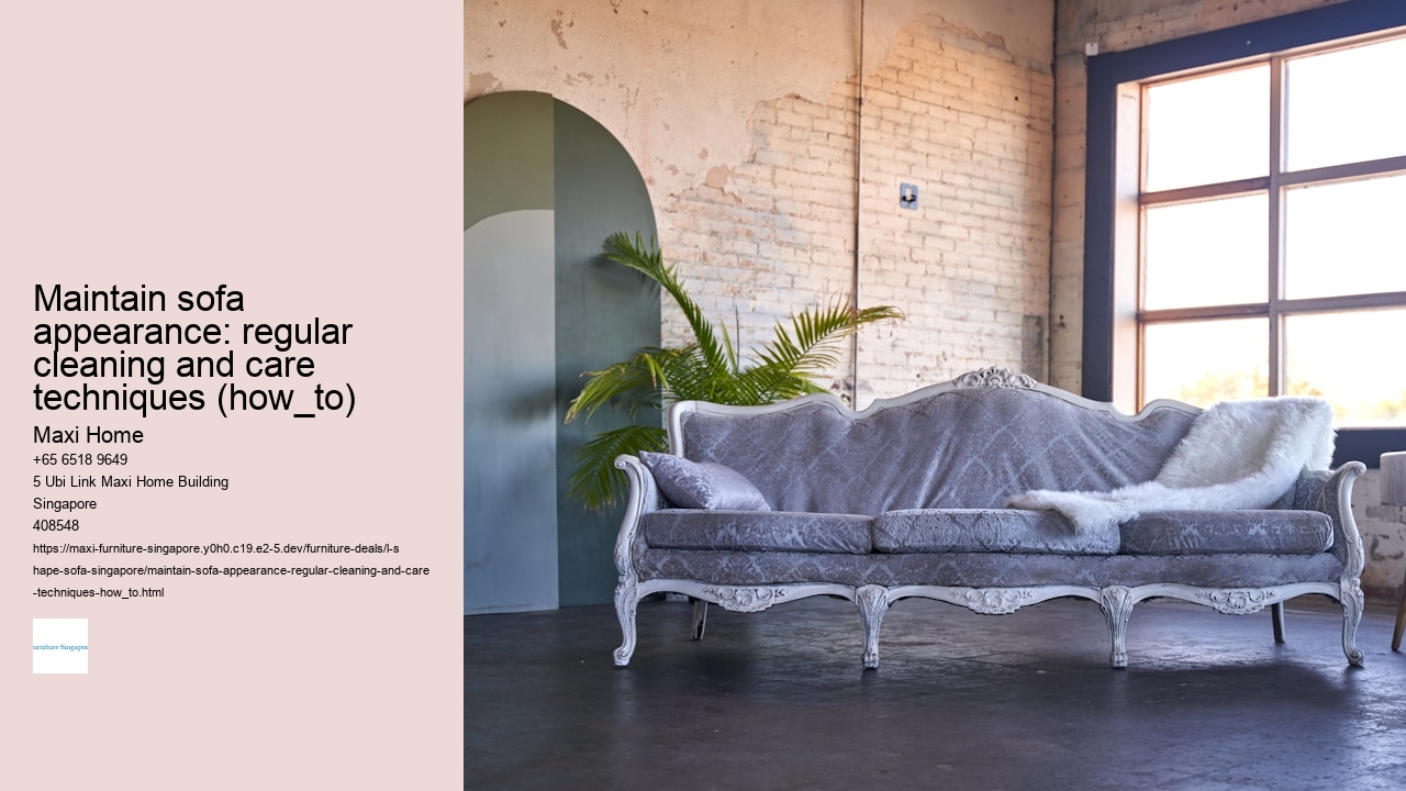 Maintain sofa appearance: regular cleaning and care techniques (how_to) Maxi Home Maintain sofa appearance: regular cleaning and care techniques (how_to)