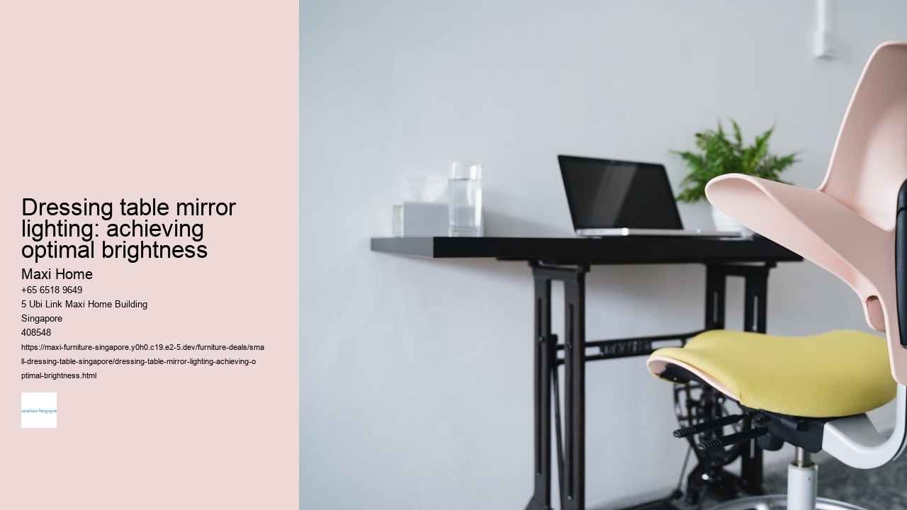 Dressing table mirror lighting: achieving optimal brightness Maxi Home Dressing table mirror lighting: achieving optimal brightness